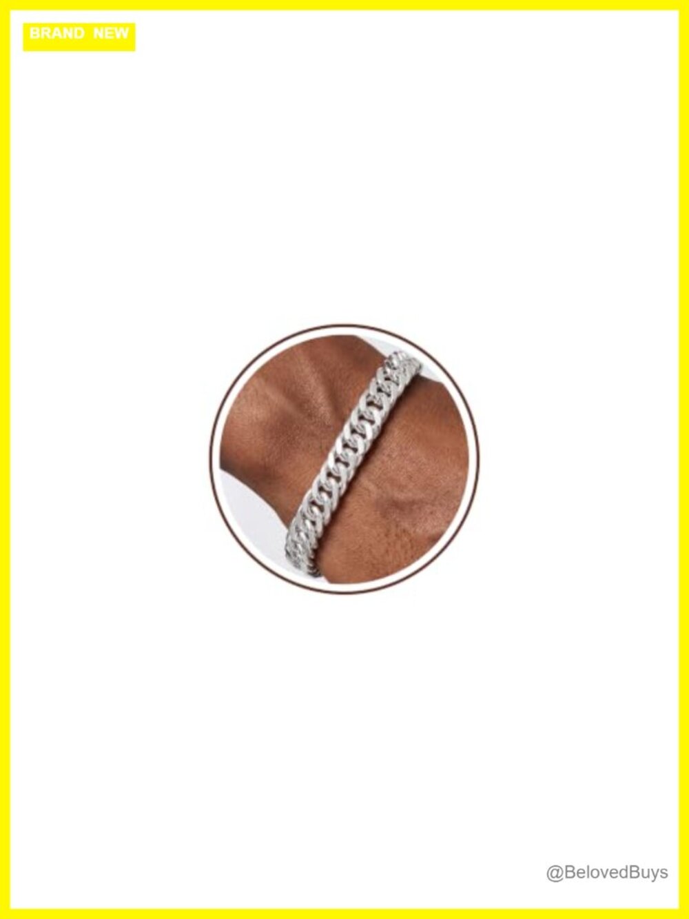 S925 Sterling Silver Cuban Link Bracelet 12mm Men's Chain Jewelry Gift